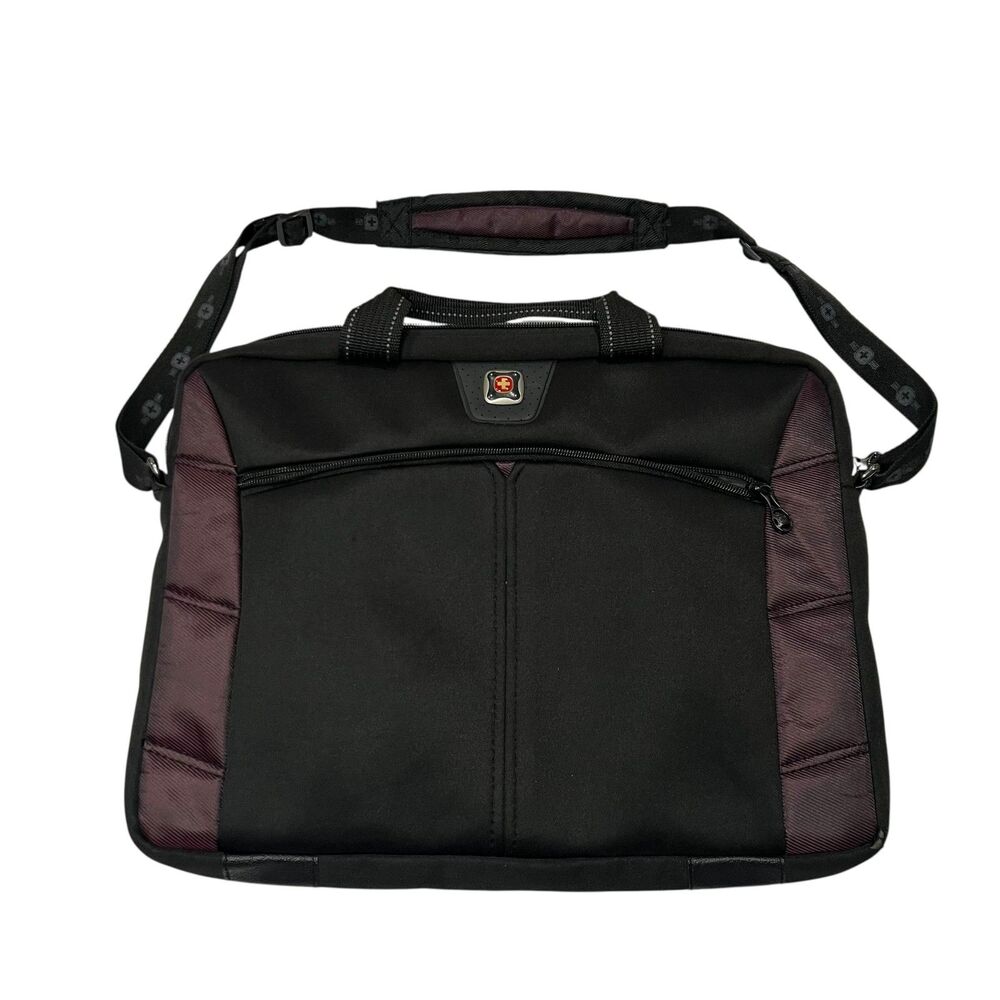 Wenger Swissgear Padded Messenger Laptop Case 16inch Shoulder Bag Black